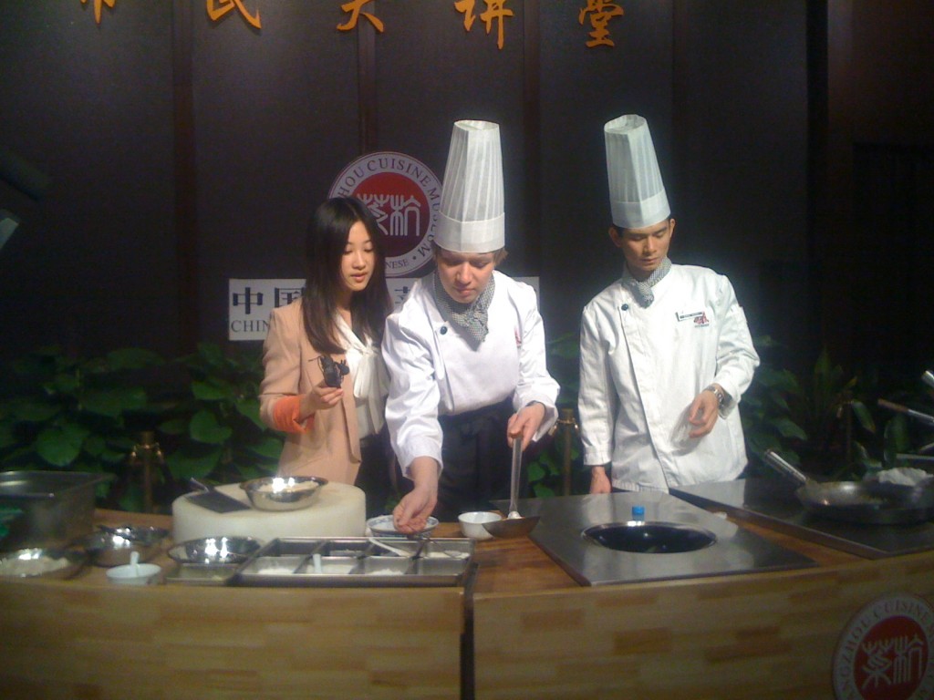 Gotowanie na ekranie w Chinach