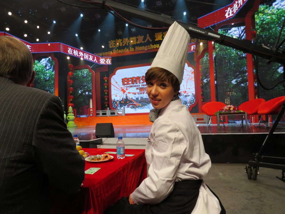 kuchnia chiÅ„ska, TV w Chinach, Hangzhou, Chiny,