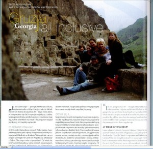 Wycinek z magazyny live & travel, 2011