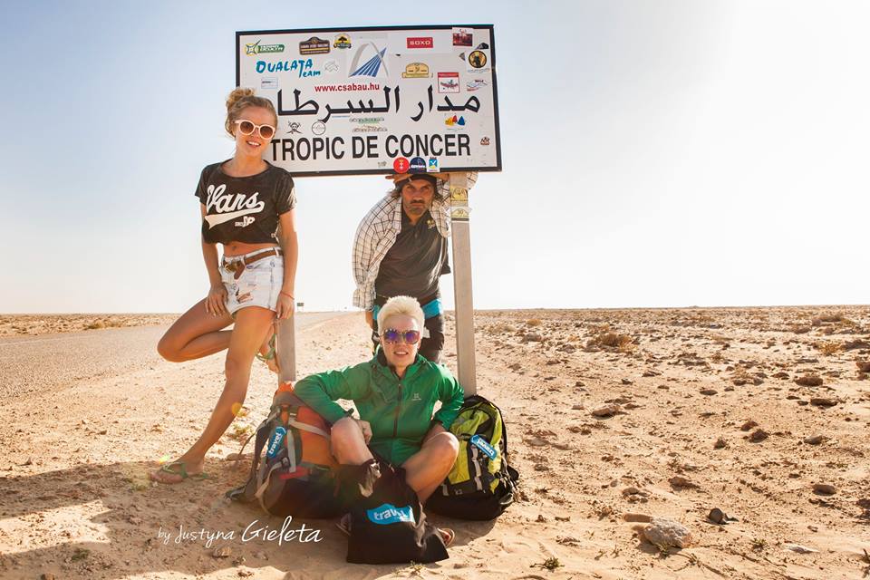 Zwrotnika Raka, Sahara Zachodnia, Maroko, African Road Trip