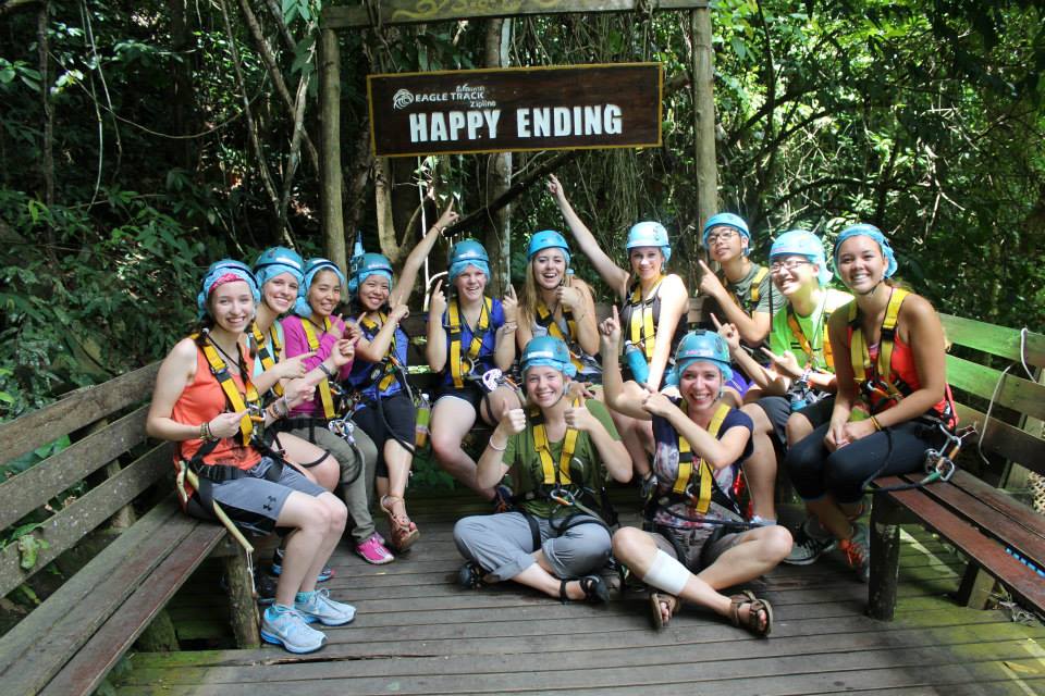 ziplining, Eagle Trach, Chiang Mai, Tajlandia, Martyna Skura, lifein20kg
