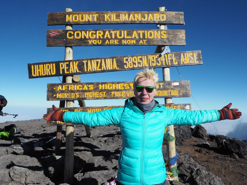 Martyna Skura, life in 20 kg, Kilimanjaro, Tanzania